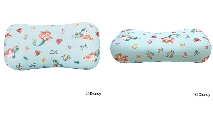 ディズニー 接触冷感 クールリラックスピロー アリエル トイ・ストーリー まくら 枕 ミニクッション 冷感 節電対策 夏 暑さ対策 Disney(代引不可)