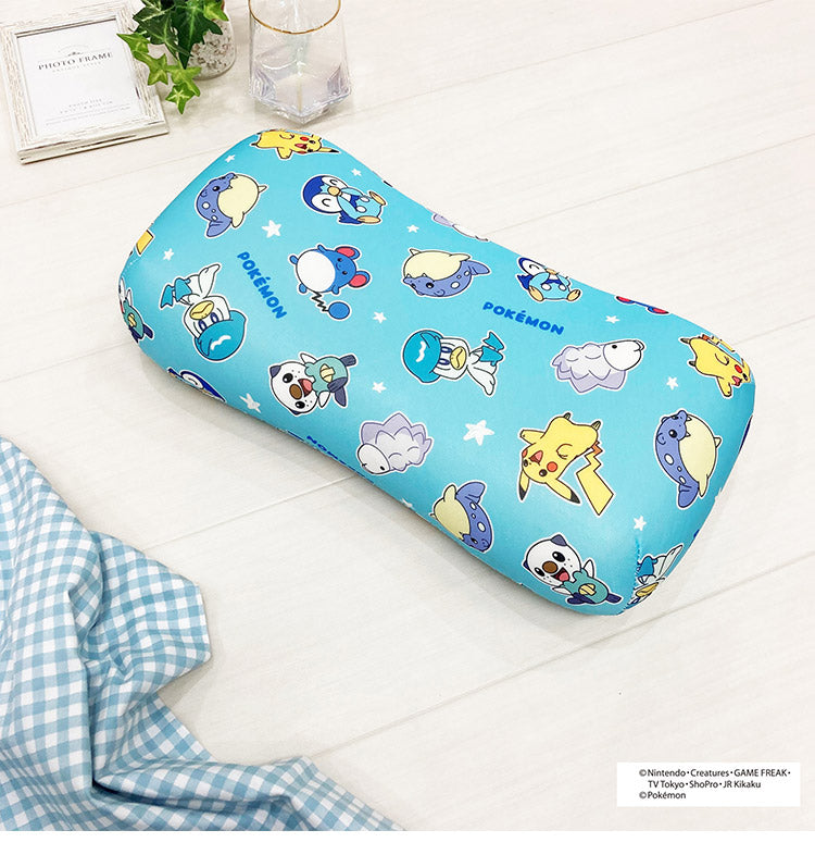ポケモン 接触冷感 クールリラックスピロー ピカチュウ ポッチャマ クワッス ミジュマル タマザラシ マリル ユキハミ 枕 ミニクッション 冷感 節電対策 夏 暑さ対策 ポケットモンスター(代引不可)