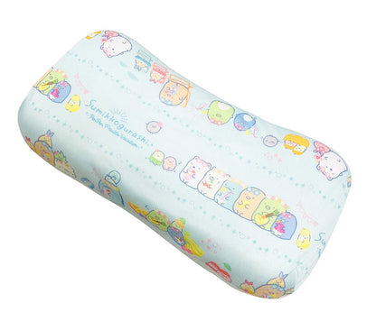 すみっコぐらし 接触冷感 クールリラックスピロー 枕 ミニクッション 腰当て 冷感 節電対策 夏 暑さ対策 サンエックス(代引不可)