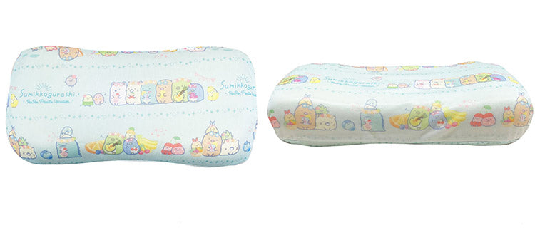 すみっコぐらし 接触冷感 クールリラックスピロー 枕 ミニクッション 腰当て 冷感 節電対策 夏 暑さ対策 サンエックス(代引不可)