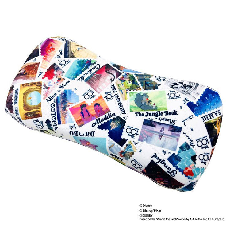 ディズニー 100周年デザイン ミニリラックスピロー スタンプ 切手デザイン ミニクッション 腰当て 大人用 子供用 兼用 D100 Disney(代引不可)