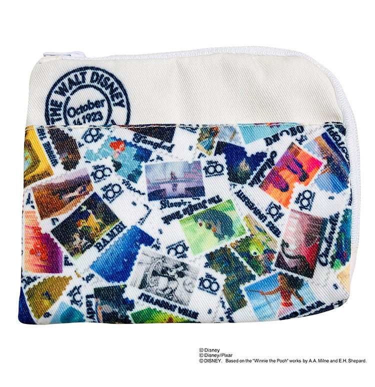 ディズニー 100周年デザイン 小物ポーチ ティッシュポーチ スタンプ 小物入れ 大人用 子供用 兼用 D100 Disney(代引不可)