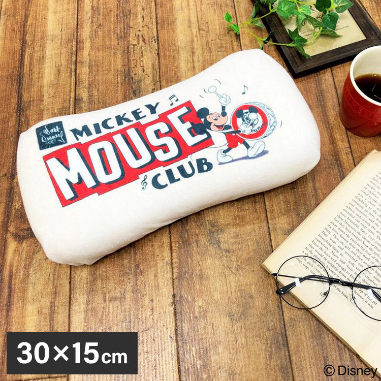ディズニー 100周年デザイン ミニリラックスピロー ミッキーマウスクラブ まくら 枕 ミニクッション 腰当て 大人用 子供用 兼用 D100 Disney(代引不可)