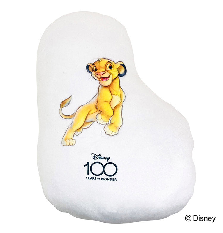 ディズニー 100周年デザイン ダイカットクッション スケッチ ミッキーマウス シンバ ダンボ ミニクッション 腰当て 大人用 子供用 兼用 D100 Disney(代引不可)
