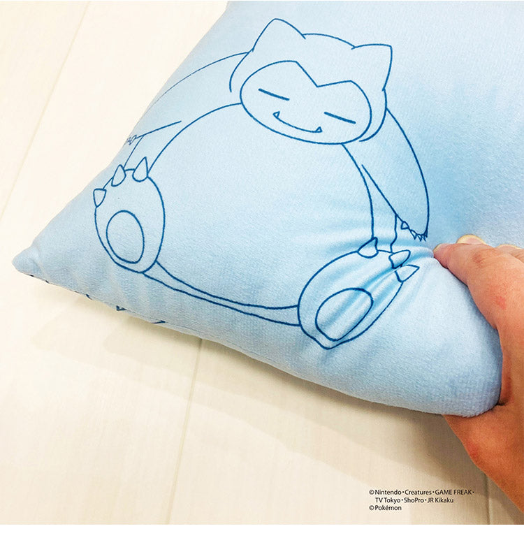 ポケモン マスコット付きまくら ピカチュウ イーブイ カビゴン ニンフィア 枕 取っ手付き 持ち手付き ポケットモンスター キャラクター 可愛い かわいい 男の子 女の子 子供 子ども プレゼント ギフト(代引不可)