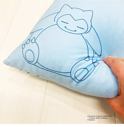 ポケモン マスコット付きまくら ピカチュウ イーブイ カビゴン ニンフィア 枕 取っ手付き 持ち手付き ポケットモンスター キャラクター 可愛い かわいい 男の子 女の子 子供 子ども プレゼント ギフト(代引不可)