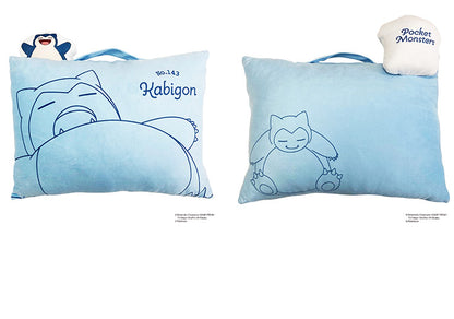 ポケモン マスコット付きまくら ピカチュウ イーブイ カビゴン ニンフィア 枕 取っ手付き 持ち手付き ポケットモンスター キャラクター 可愛い かわいい 男の子 女の子 子供 子ども プレゼント ギフト(代引不可)