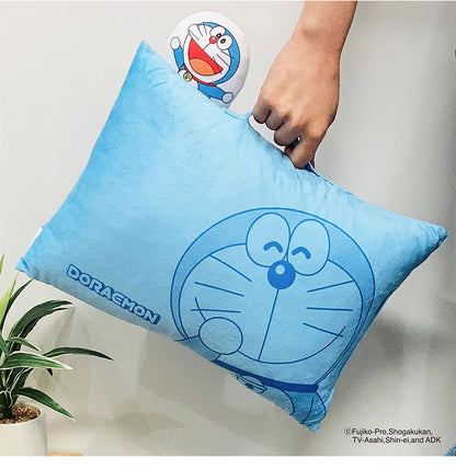 ドラえもん マスコット付きまくら 枕 取っ手付き 持ち手付き キャラクター 可愛い かわいい 男の子 女の子 子供 子ども プレゼント ギフト(代引不可)