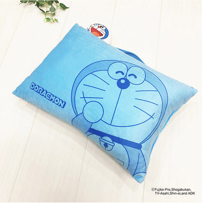 ドラえもん マスコット付きまくら 枕 取っ手付き 持ち手付き キャラクター 可愛い かわいい 男の子 女の子 子供 子ども プレゼント ギフト(代引不可)
