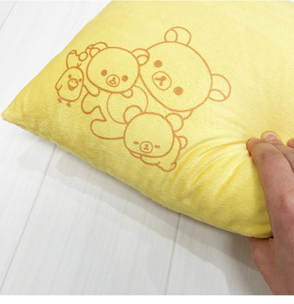 リラックマ マスコット付きまくら 枕 取っ手付き 持ち手付き キャラクター 可愛い かわいい 男の子 女の子 子供 子ども プレゼント ギフト サンエックス(代引不可)