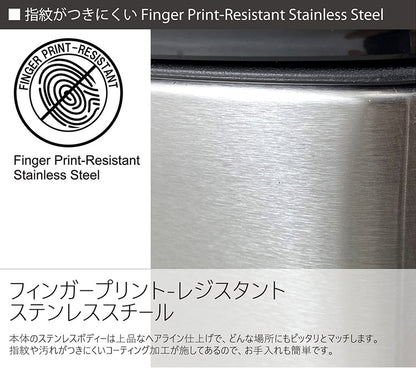 自動開閉 センサー式 ごみ箱 ふた付き ステンレス 50L スリム 両開き ダストボックス 50リットル ステンレスダストBOX スリムタイプ 蓋付き フタ付き ごみ箱 ゴミ箱 キッチン リビング おしゃれ(代引不可)