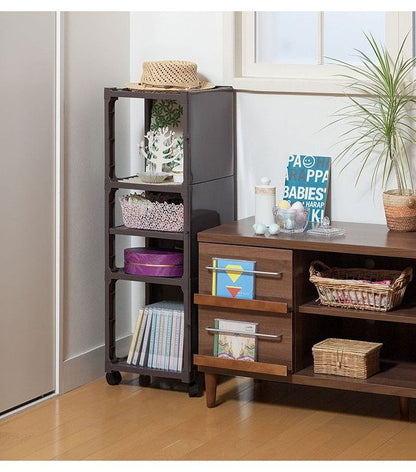 靴棚 カクストレージ シューズ6足収納ラック ベージュ ブラウン 上着 作業用 おしゃれ 機能性 工事 DIY メンズ レディース 兼用(代引不可)