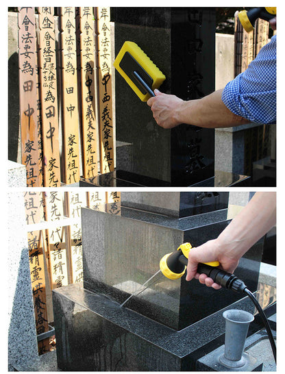 マルハチ産業 ポンプ式水圧クリーナー おそうじ当番 6L 掃除のときに便利なスポンジセット 加圧 シャワー 掃除 ポータブルシャワー ブラシ 水タンク 清掃(代引不可)