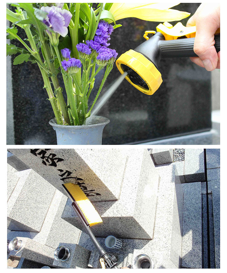 マルハチ産業 ポンプ式水圧クリーナー おそうじ当番 6L 掃除のときに便利なスポンジセット 加圧 シャワー 掃除 ポータブルシャワー ブラシ 水タンク 清掃(代引不可)