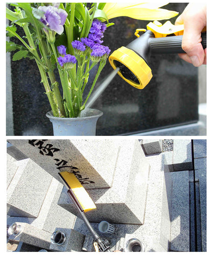 マルハチ産業 ポンプ式水圧クリーナー おそうじ当番 6L 掃除のときに便利なスポンジセット 加圧 シャワー 掃除 ポータブルシャワー ブラシ 水タンク 清掃(代引不可)