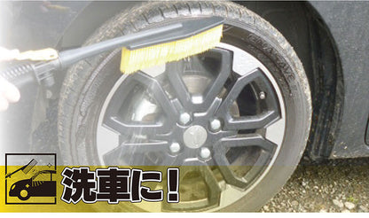 マルハチ産業 ポンプ式水圧クリーナー おそうじ当番 6L 掃除のときに便利なスポンジセット 加圧 シャワー 掃除 ポータブルシャワー ブラシ 水タンク 清掃(代引不可)