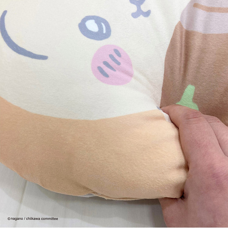 ちいかわ ダイカットクッション ちいかわ ハチワレ ウサギ 大きめサイズ 背当てクッション 抱き枕 キャラクター 可愛い かわいい マスコット プレゼント(代引不可)