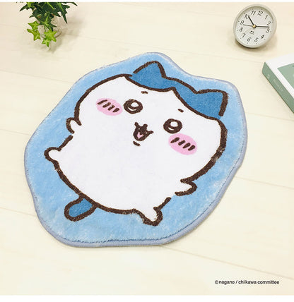 ちいかわ ダイカットマット ちいかわ ハチワレ うさぎ モモンガ 小さめサイズ 玄関マット キッチンマット チェアマット チェアパッド チェアクッション カーシート キャラクター かわいい(代引不可)