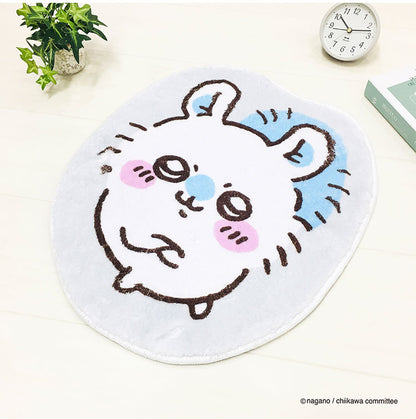 ちいかわ ダイカットマット ちいかわ ハチワレ うさぎ モモンガ 小さめサイズ 玄関マット キッチンマット チェアマット チェアパッド チェアクッション カーシート キャラクター かわいい(代引不可)