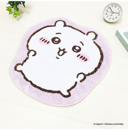 ちいかわ ダイカットマット ちいかわ ハチワレ うさぎ モモンガ 小さめサイズ 玄関マット キッチンマット チェアマット チェアパッド チェアクッション カーシート キャラクター かわいい(代引不可)