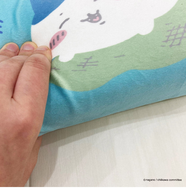 ちいかわ ミニリラックスピロー ちいかわ ハチワレ ウサギ お昼寝枕 ミニ枕 小さめサイズ 低反発 腰当てクッション キャラクター 可愛い かわいい マスコット プレゼント(代引不可)