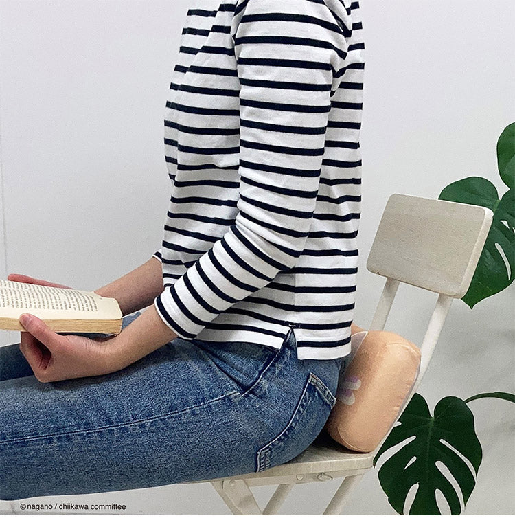 ちいかわ ミニリラックスピロー ちいかわ ハチワレ ウサギ お昼寝枕 ミニ枕 小さめサイズ 低反発 腰当てクッション キャラクター 可愛い かわいい マスコット プレゼント(代引不可)