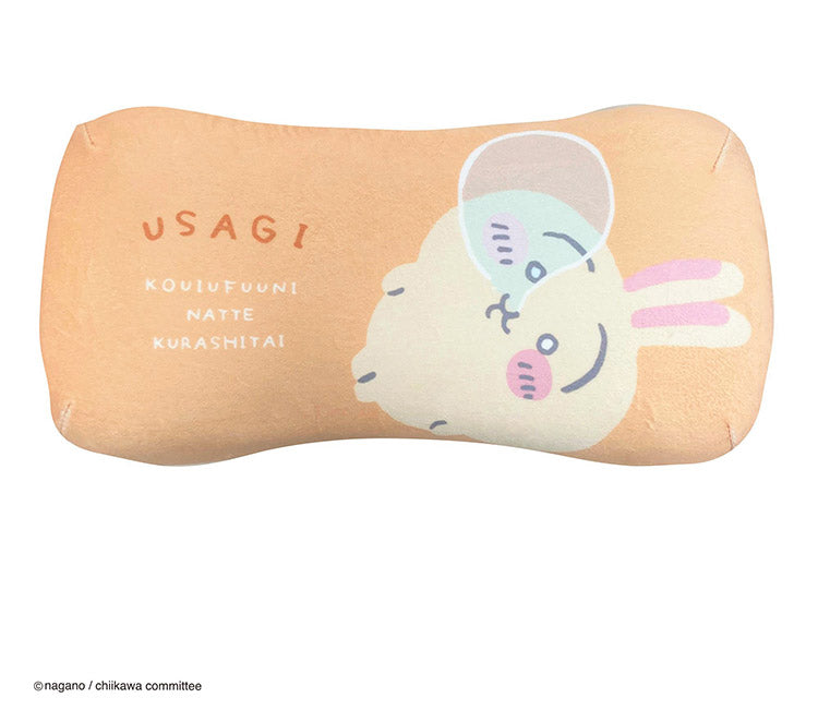 ちいかわ ミニリラックスピロー ちいかわ ハチワレ ウサギ お昼寝枕 ミニ枕 小さめサイズ 低反発 腰当てクッション キャラクター 可愛い かわいい マスコット プレゼント(代引不可)
