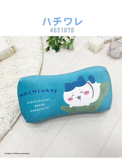 ちいかわ ミニリラックスピロー ちいかわ ハチワレ ウサギ お昼寝枕 ミニ枕 小さめサイズ 低反発 腰当てクッション キャラクター 可愛い かわいい マスコット プレゼント(代引不可)