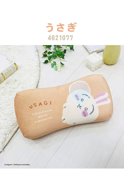 ちいかわ ミニリラックスピロー ちいかわ ハチワレ ウサギ お昼寝枕 ミニ枕 小さめサイズ 低反発 腰当てクッション キャラクター 可愛い かわいい マスコット プレゼント(代引不可)