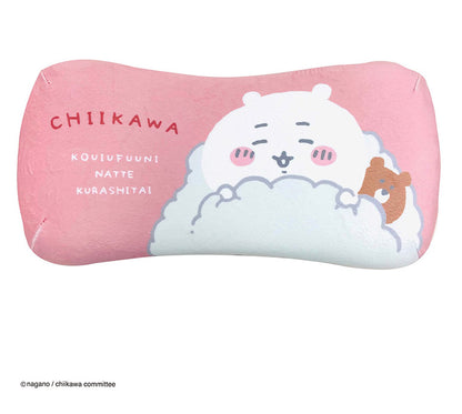 ちいかわ ミニリラックスピロー ちいかわ ハチワレ ウサギ お昼寝枕 ミニ枕 小さめサイズ 低反発 腰当てクッション キャラクター 可愛い かわいい マスコット プレゼント(代引不可)