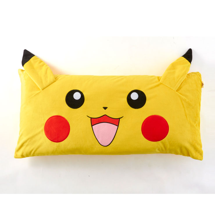 Pocket Monsters ポケットモンスター ピカチュウ フェイス ダイカット枕 L 【ポケモン】(代引不可)