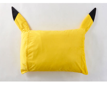 Pocket Monsters ポケットモンスター ピカチュウ フェイス ダイカット枕 M 【ポケモン】(代引不可)