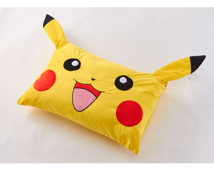 Pocket Monsters ポケットモンスター ピカチュウ フェイス ダイカット枕 M 【ポケモン】(代引不可)