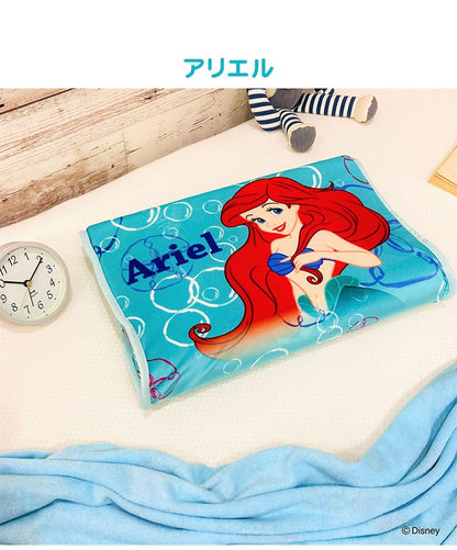 ディズニー Disney ジュニアソフト低反発まくら アリエル ベル ラプンツェル 35×25cm 低めの枕 高さ5cm 洗える枕カバー 子供 子ども ギフト プレゼント キッズ かわいい キャラクター プリンセス(代引不可)