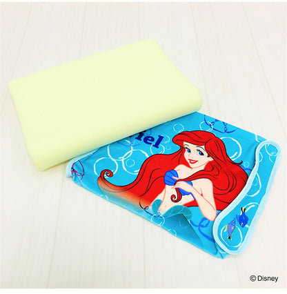 ディズニー Disney ジュニアソフト低反発まくら アリエル ベル ラプンツェル 35×25cm 低めの枕 高さ5cm 洗える枕カバー 子供 子ども ギフト プレゼント キッズ かわいい キャラクター プリンセス(代引不可)