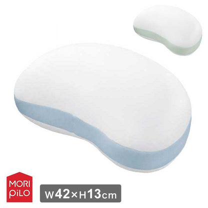 MORIPiLO モリピロ おもちのようなもっちり クッション ピロー 選べる2種 ビーズわた マイクロわた 抗菌防臭 マクラ まくら 横向き寝 ピロー ビーズ枕 ビーズ綿まくら(代引不可)
