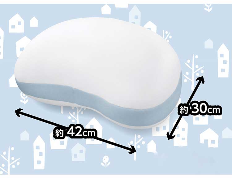MORIPiLO モリピロ おもちのようなもっちり クッション ピロー 選べる2種 ビーズわた マイクロわた 抗菌防臭 マクラ まくら 横向き寝 ピロー ビーズ枕 ビーズ綿まくら(代引不可)