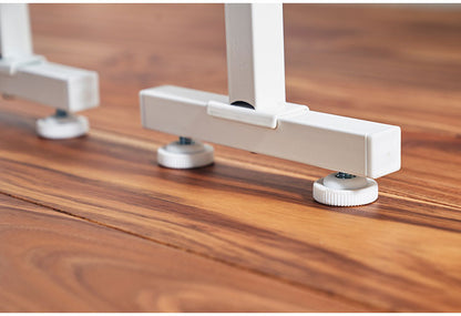 設置場所を選ばない 突っ張り ランドリーラック 幅55cm ロータイプ 高さ135~208cm 棚板3枚 突っ張り つっぱり ランドリー 洗濯機ラック 棚 ラック ランドリー収納(代引不可)