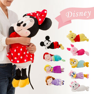ディズニー Disney 添い寝枕 ミニー アリエル ラプンツェル デイジー クラリス ソフィア キャラクター 抱き枕 枕 まくら(代引不可)