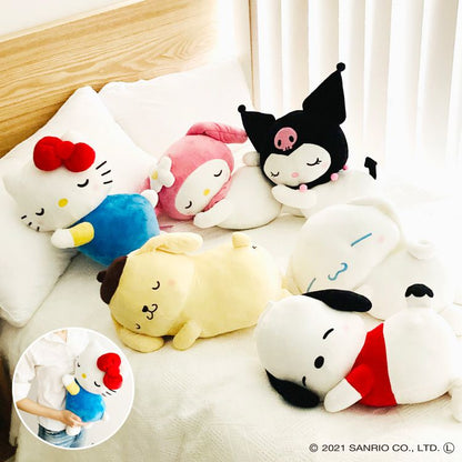 サンリオ すやすや 添い寝枕 22×42cm ハローキティ マイメロディ クロミ ポチャッコ ポムポムプリン シナモンロール キャラクター キッズ ジュニア 子供(代引不可)