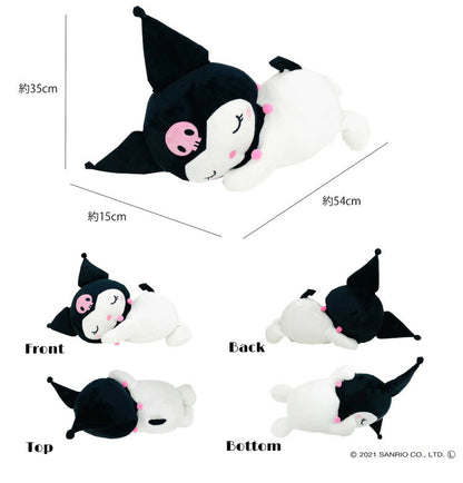 サンリオ すやすや 添い寝枕 22×42cm ハローキティ マイメロディ クロミ ポチャッコ ポムポムプリン シナモンロール キャラクター キッズ ジュニア 子供(代引不可)