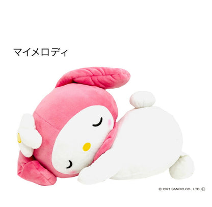 サンリオ すやすや 添い寝枕 22×42cm ハローキティ マイメロディ クロミ ポチャッコ ポムポムプリン シナモンロール キャラクター キッズ ジュニア 子供(代引不可)