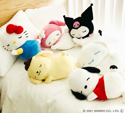 サンリオ すやすや 添い寝枕 22×42cm ハローキティ マイメロディ クロミ ポチャッコ ポムポムプリン シナモンロール キャラクター キッズ ジュニア 子供(代引不可)