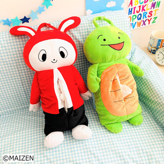 まいぜんシスターズ 壁掛け ティッシュボックスカバー ティッシュケース カバー 吊り下げ ぬいぐるみ マイッキー ぜんいち かわいい キャラクター キッズ ジュニア 子供 プレゼント ギフト(代引不可)