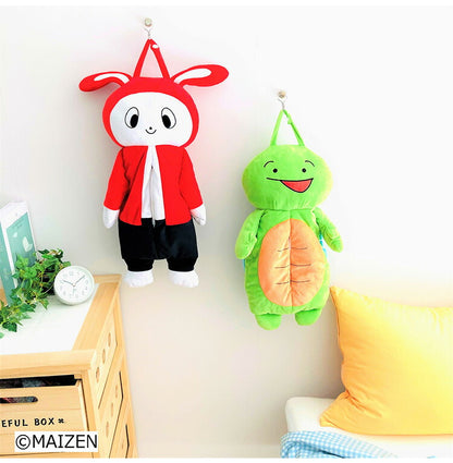 まいぜんシスターズ 壁掛け ティッシュボックスカバー ティッシュケース カバー 吊り下げ ぬいぐるみ マイッキー ぜんいち かわいい キャラクター キッズ ジュニア 子供 プレゼント ギフト(代引不可)