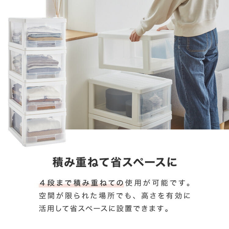 収納ボックス 収納ケース 6個セット 日本製 完成品 衣装ケース 押入れ