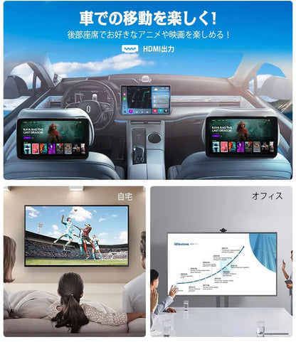 【正規代理店】Ottocast オットキャスト PICASOU 2 Pro ピカソウ 2 プロ PCS35 CarPlay AI Box HDMI入力&出力 Android Auto GPS内蔵 画面二分割表示可能(代引不可)
