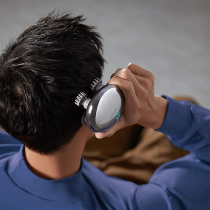 フィリップス PHILIPS ミニヘッドケアブラシ DG PPM1301DG ウェット ドライ マッサージ ポケットサイズ 頭皮マッサージ機 揉む+つまむ(代引不可)