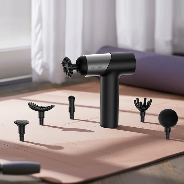 フィリップス PHILIPS PPM7323BK マッサージガン スポーツ ディープマッサージ 衝撃波 強力 プロフェッショナルアクセサリー 簡単(代引不可)