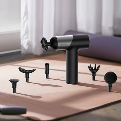 フィリップス PHILIPS PPM7323BK マッサージガン スポーツ ディープマッサージ 衝撃波 強力 プロフェッショナルアクセサリー 簡単(代引不可)